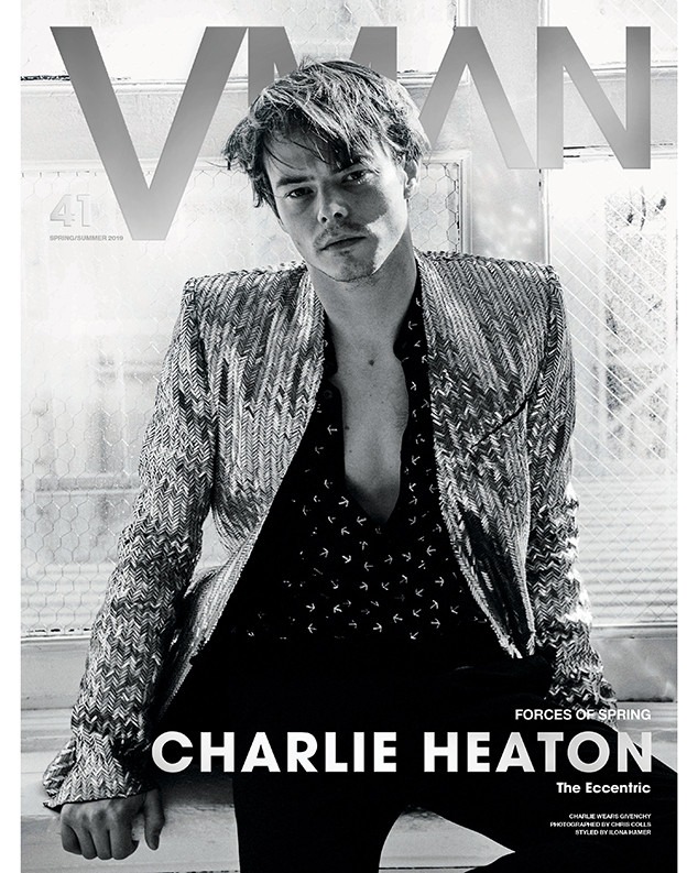 Charlie Heaton, V Man Magazine