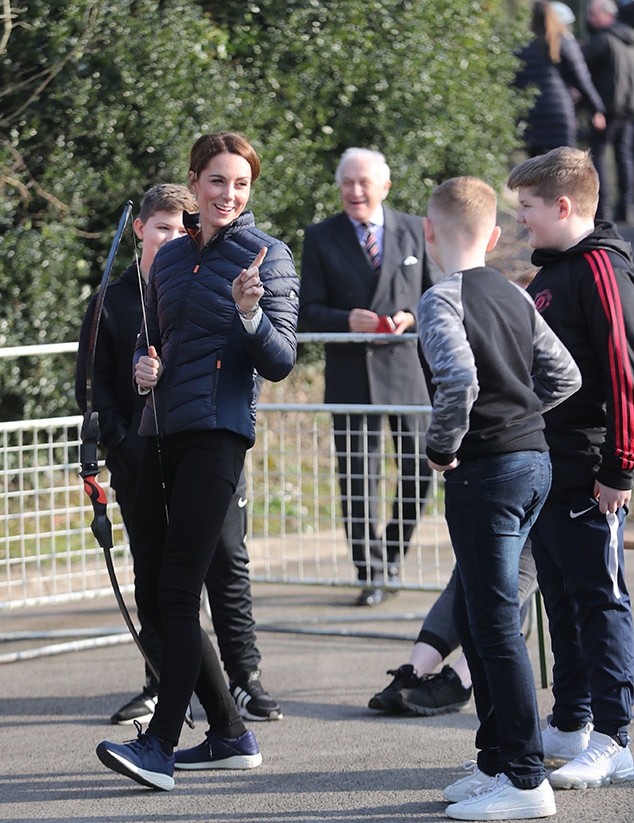 Archery from Kate Middleton and Prince William Visit Northern Ireland