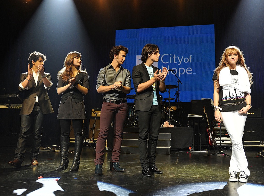 Jonas Brothers, Miley Cyrus, Demi Lovato, City of Hope Benefit Concert 2008