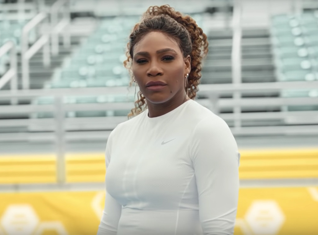 Serena Williams, Super Bowl Ad, Bumble Commercial