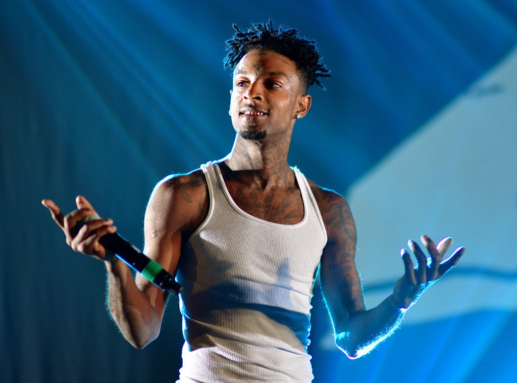 21 Savage rapped about immigration on 'Tonight Show