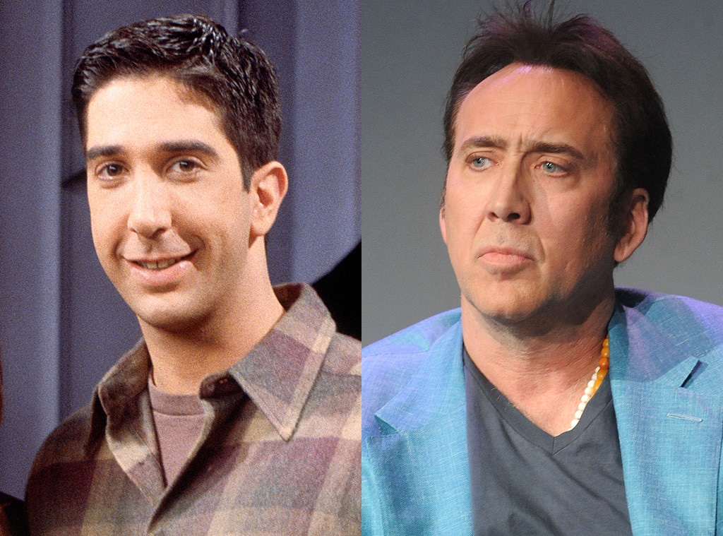 David Schwimmer and Nicolas Cage