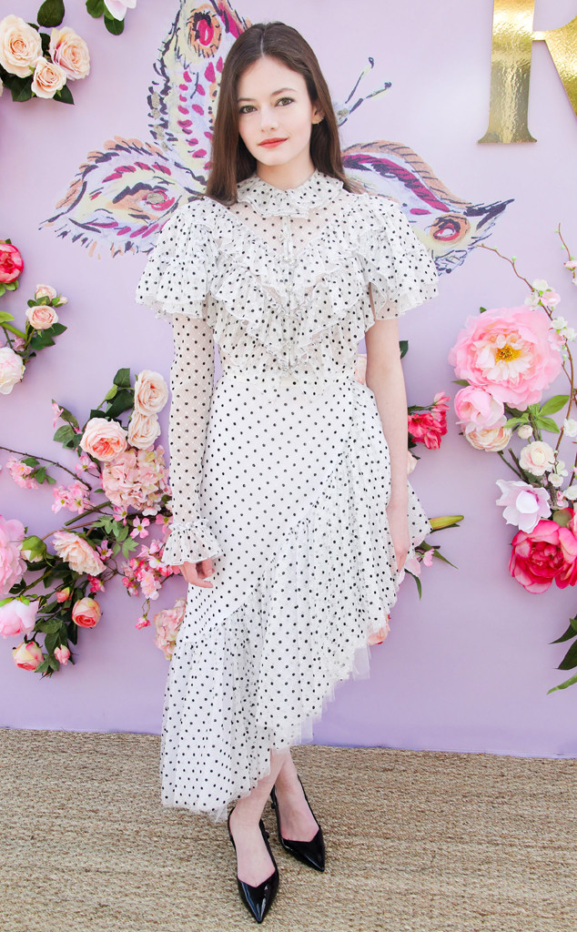 Makenzie Foy, Rodarte, 2019 Fashion Week, Los Angeles