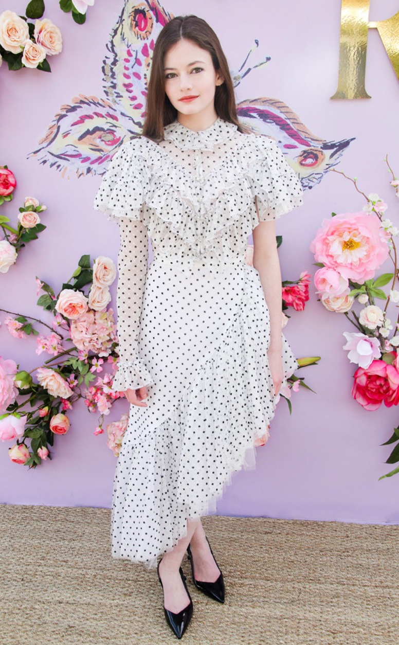 Makenzie Foy, Rodarte, 2019 Fashion Week, Los Angeles