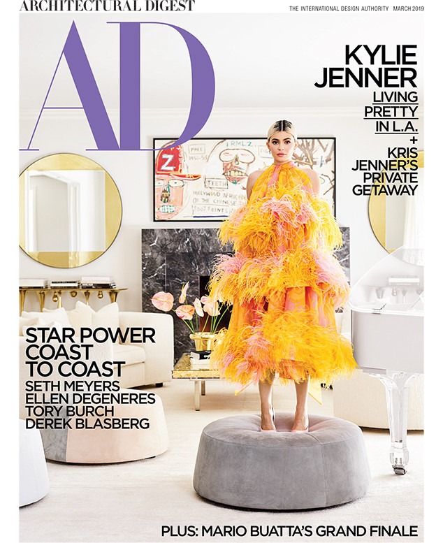 Kylie Jenner, Kris Jenner, Architectural Digest