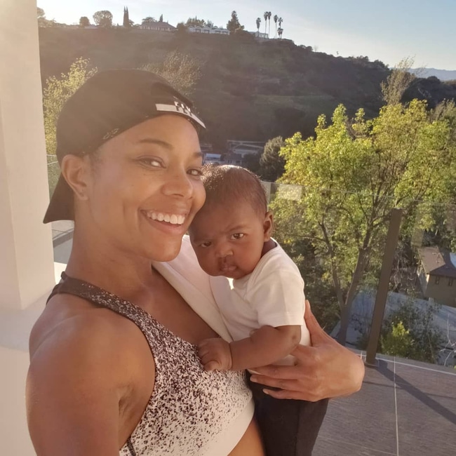 Gabrielle Union, Baby, Daughter, Kaavia James, Instagram