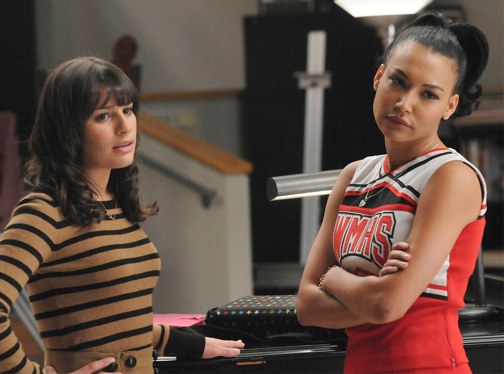 Naya Rivera Denies Having Beef With Glee Co Star Lea Michele E Online
