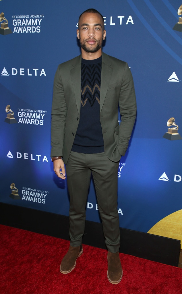 Kendrick Sampson from 2019 Grammys: Party Pics | E! News