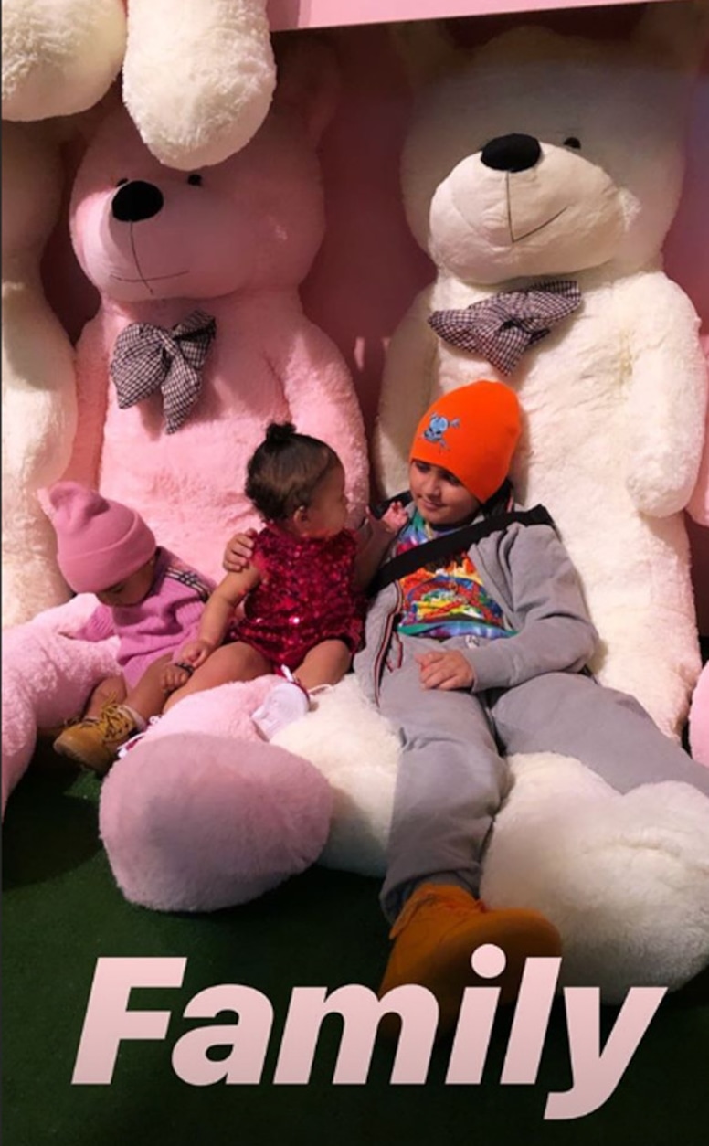 Stormi Webster, 1st birthday party