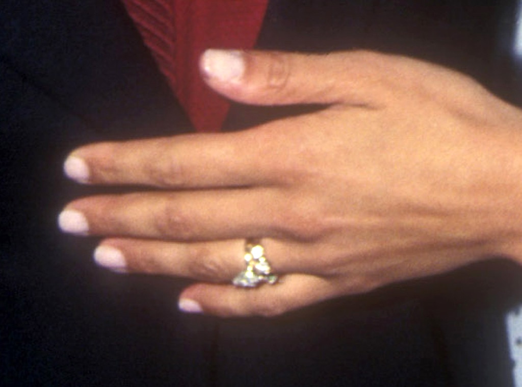 Engagement Ring No. 1 from Jennifer Lopez's 5 Engagement Rings | E! News