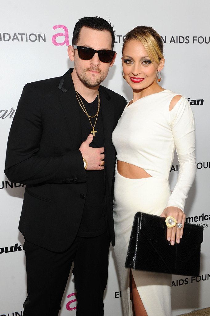 Nicole Richie, Joel Madden, Elton John AIDS Foundation Academy Awards Party 2011