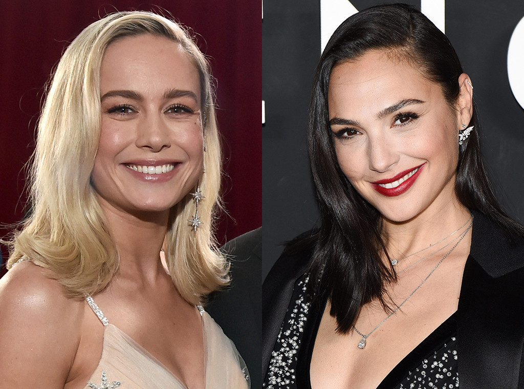Gal Gadot Supporting Brie Larson is the Epitome of Girl Power - E! Online