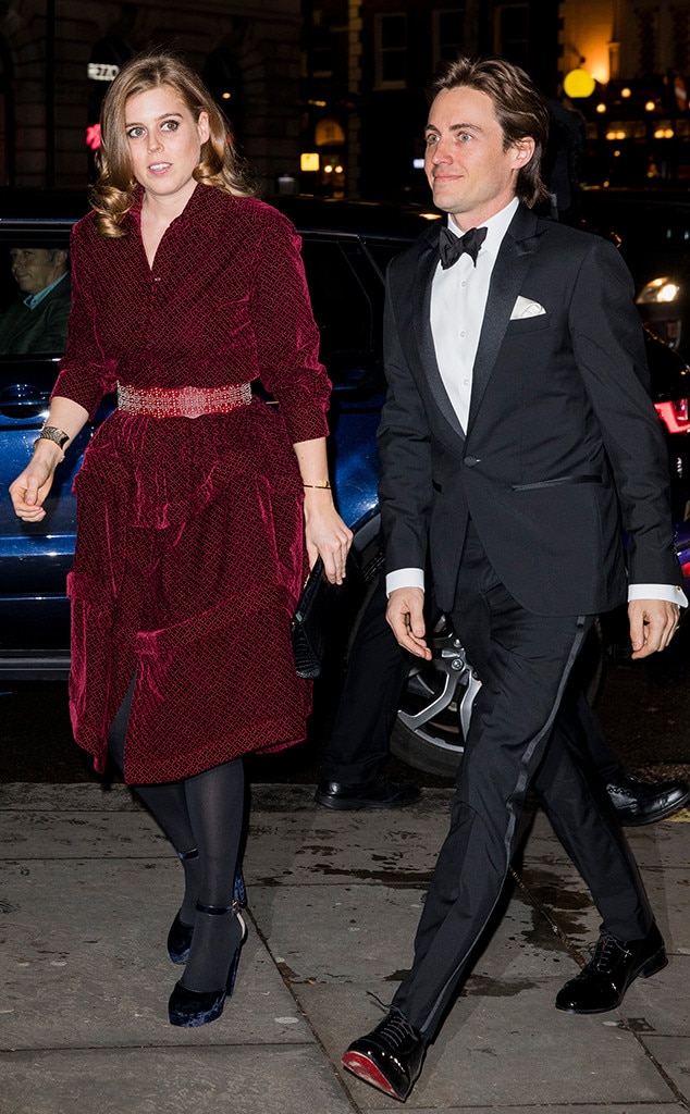 Photos from Princess Beatrice and Edoardo Mapelli Mozzi Romance