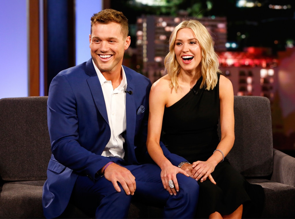 Colton Underwood, Cassie Randolph, The Bachelor, Jimmy Kimmel Live