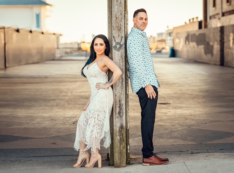 Angelina Pivarnick, Chris Larangeira, Jersey Shore Engagement Shoot