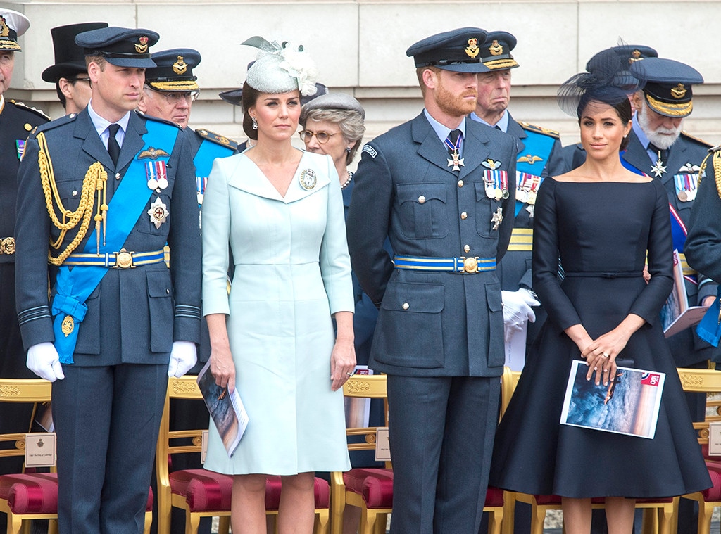 Kate Middleton, Prince William, Prince Harry, Meghan Markle