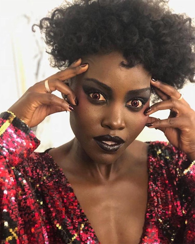 Lupita Nyong O Is Seeing Red At Us Movie Screening E Online
