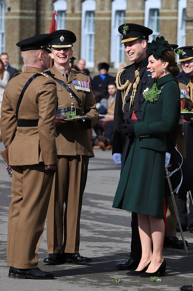 Kate Middleton and Prince William Celebrate St. Patrick's Day 2019