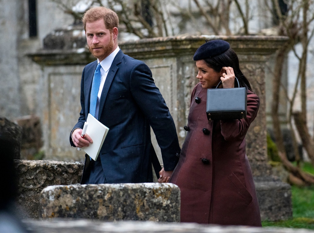 Prince Harry, Meghan Markle, Zara Tindall Christening 