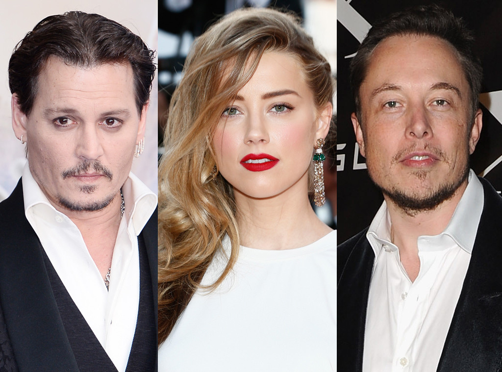 Johnny Depp, Amber Heard, Elon Musk