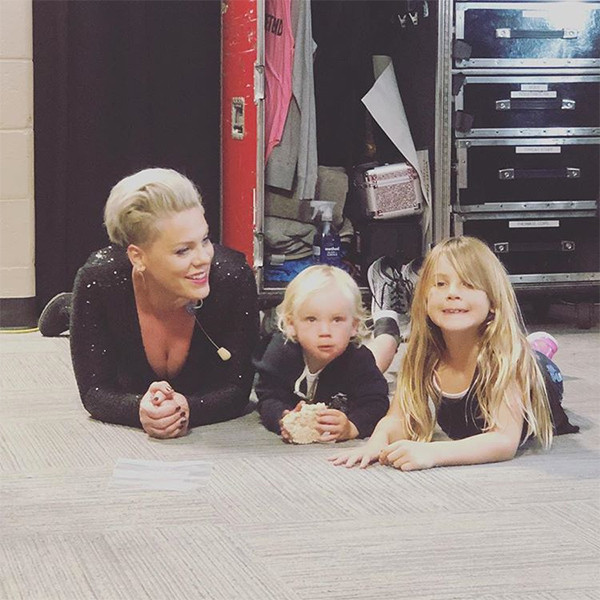 Pink, Daughter, Willow, Son, Jameson