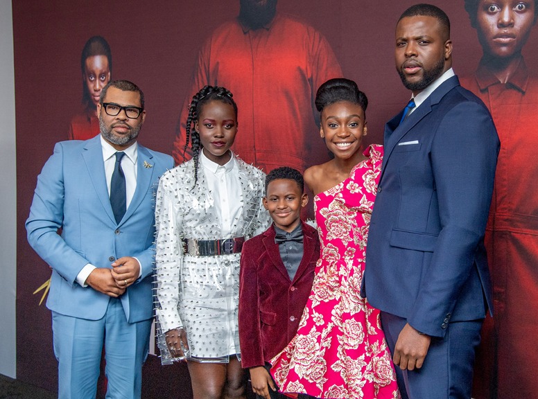 Jordan Peele, Lupita Nyong'o, Evan Alex, Shahadi Wright Joseph, Winston Duke, Us Premiere