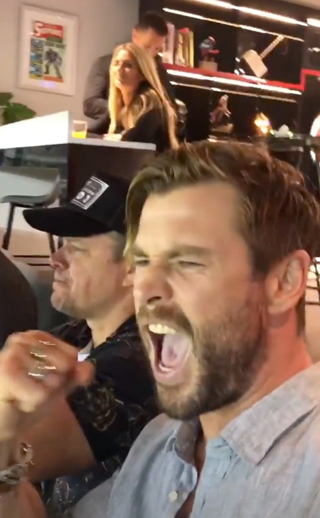 Chris Hemsworth, Matt Damon, Australia