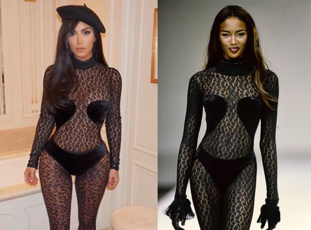 Naomi Campbell, Kim Kardashian