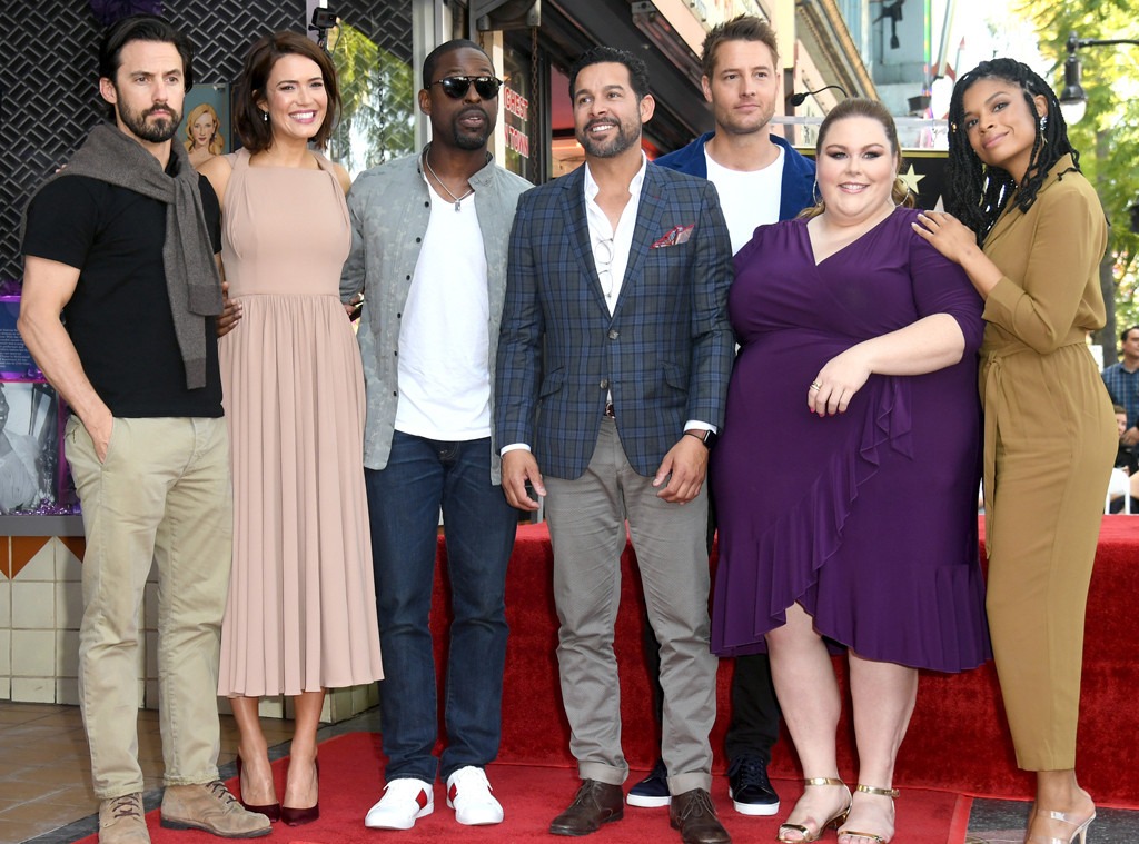 Mandy Moore, This is us cast "data-width =" 1024 "data-height =" 759