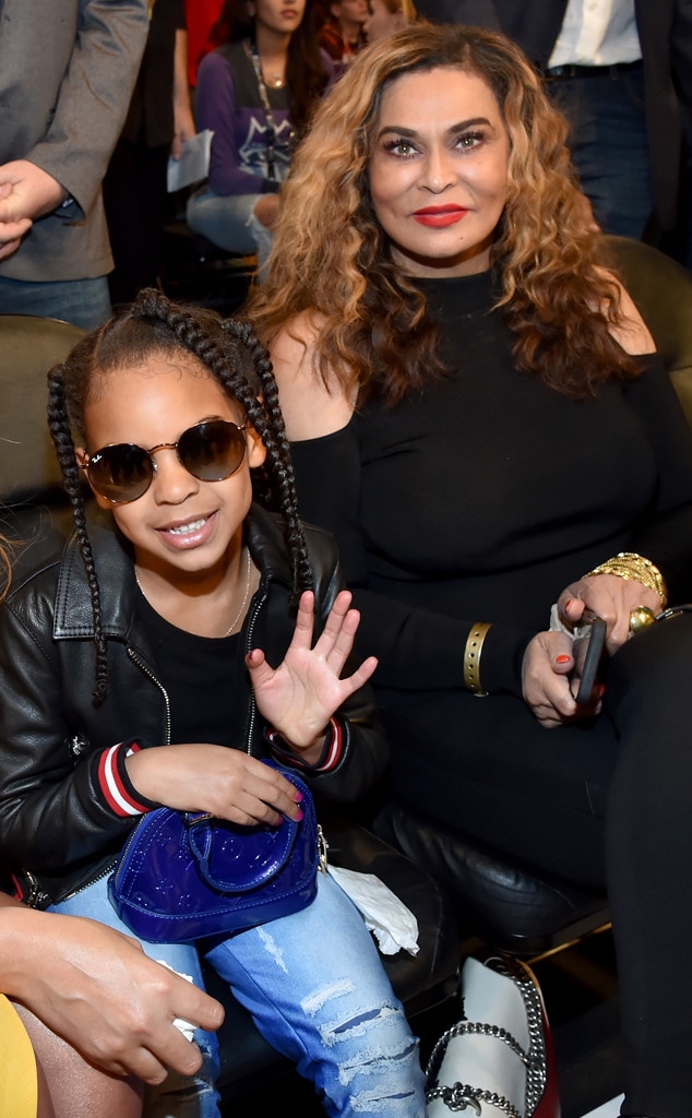 Blue Ivy Carter, Tina Knowles