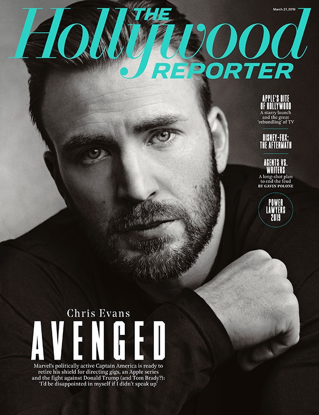 Chris Evans, The Hollywood Reporter, March 27, 2019
