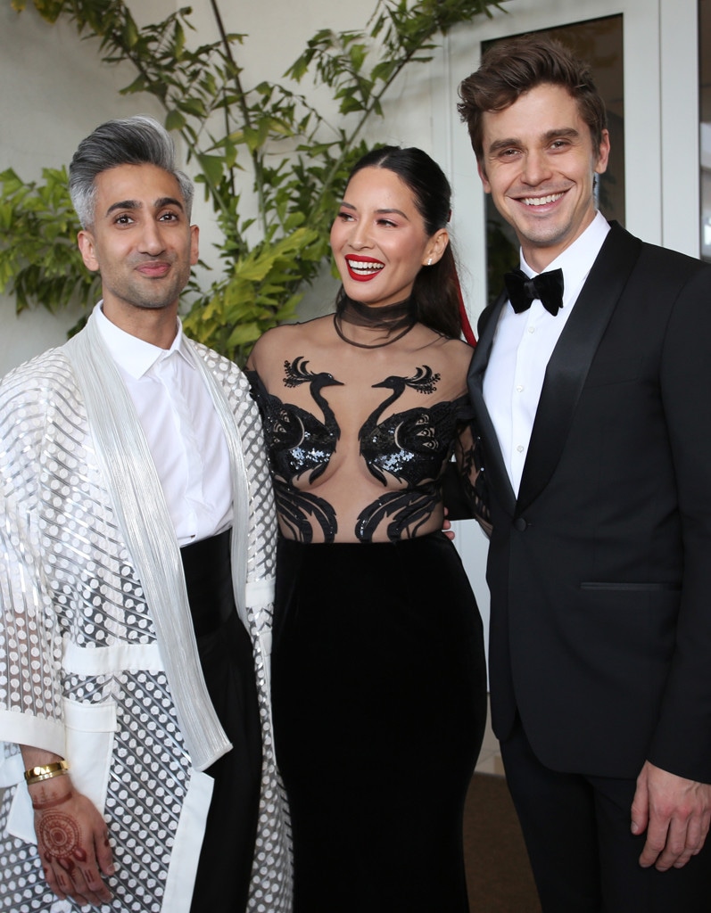 Tan France, Olivia Munn, Antoni Porowski, 2019 GLAAD Media Awards