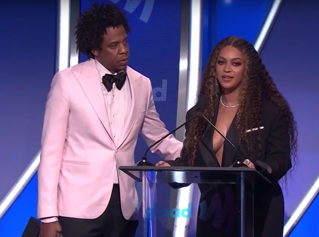 Beyonce, Jay Z, GLAAD Media Awards
