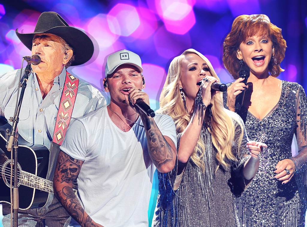 Reba McEntire, George Strait, Carrie Underwood, Kane Brown