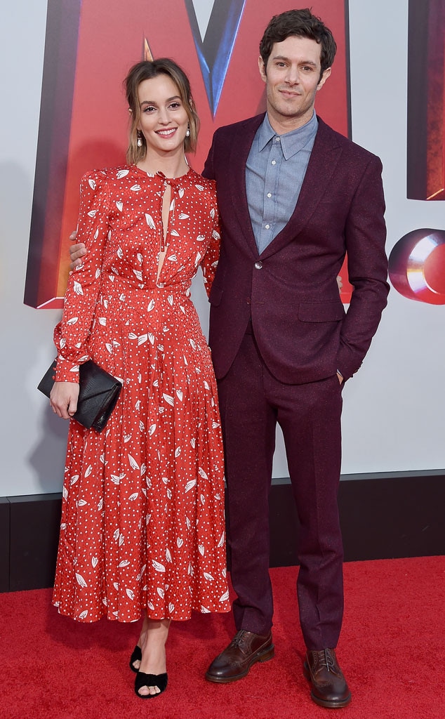 Leighton Meester, Adam Brody, Shazam Premiere