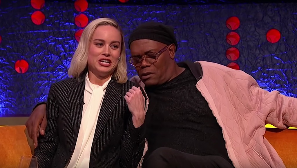 Brie Larson, Samuel L. Jackson, The Jonathan Ross Show