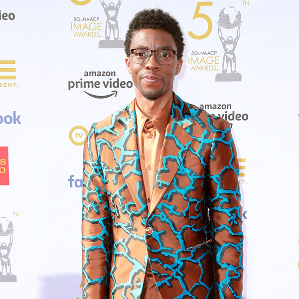 Chadwick Boseman, 50th NAACP Image Awards, NAACP awards, arrivals