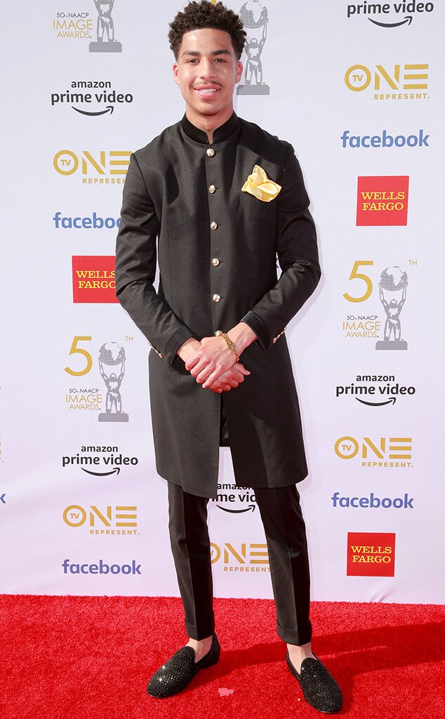 Marcus Scribner, 50th NAACP Image Awards, NAACP awards, arrivals