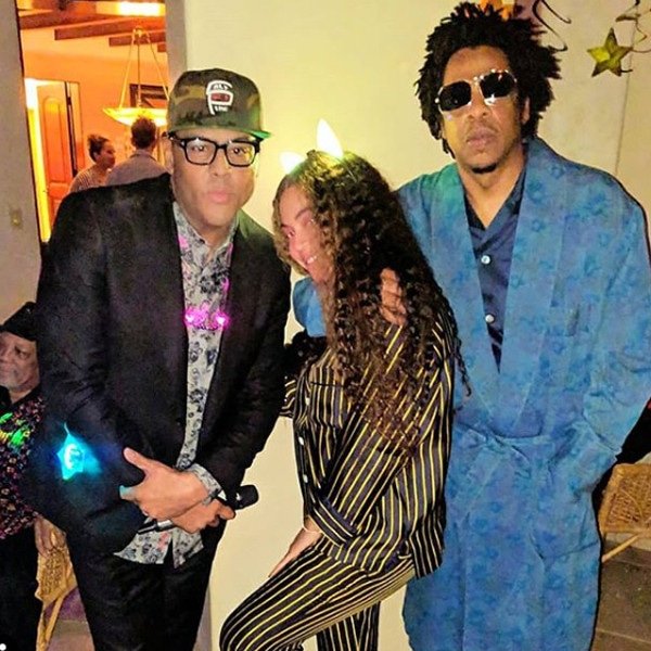 Beyonce, Jay-Z, Al B. Sure!