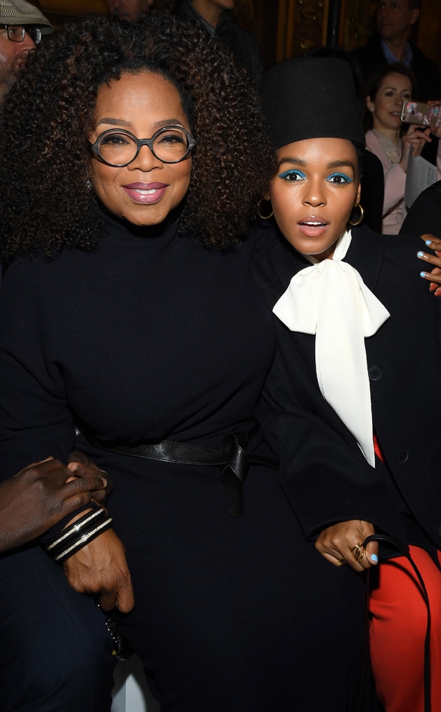 Oprah Winfrey, Janelle Monae, Paris Fashion Week 2019