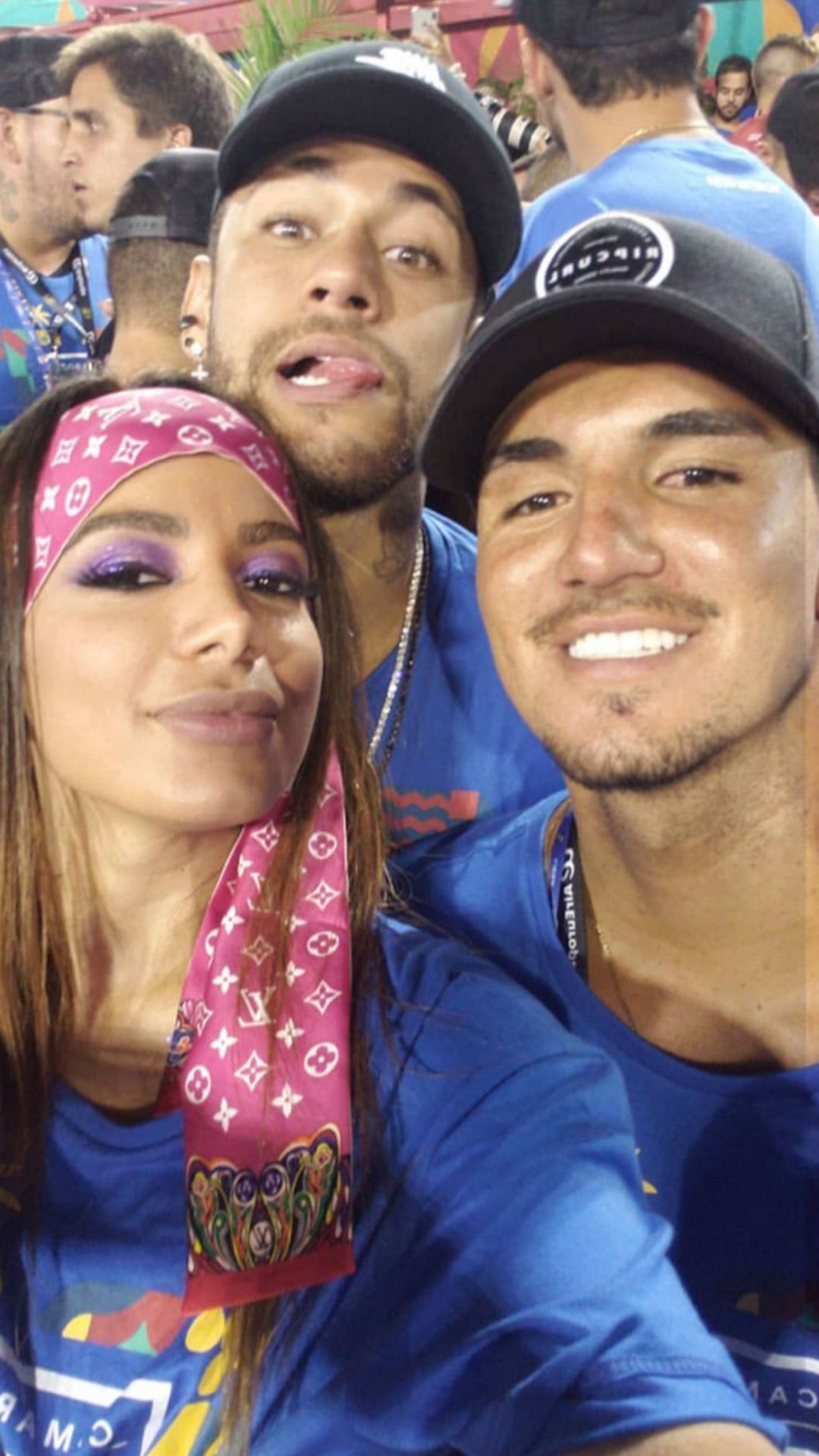 Anitta, Neymar, Gabriel Medina