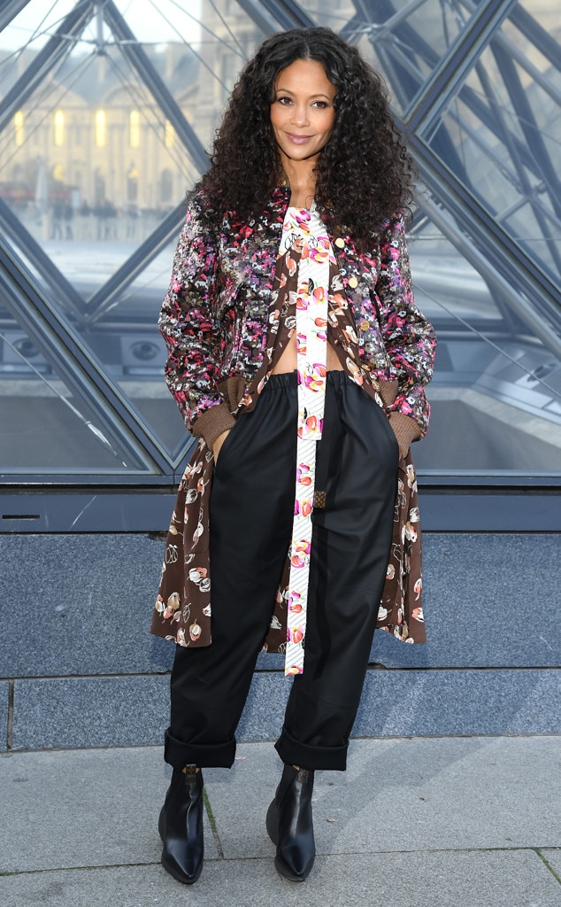 Thandie Newton from See Every Celebrity at Fashion Week: Fall 2019 | E ...