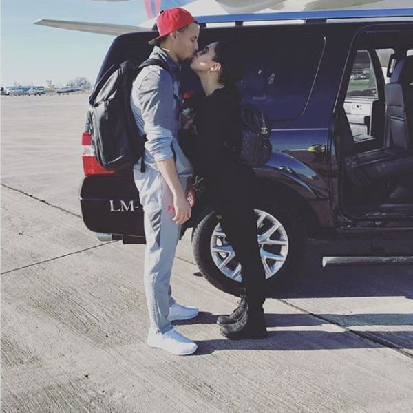Goodbye Kiss from Steph Curry & Ayesha Curry's Romance in Pictures | E ...