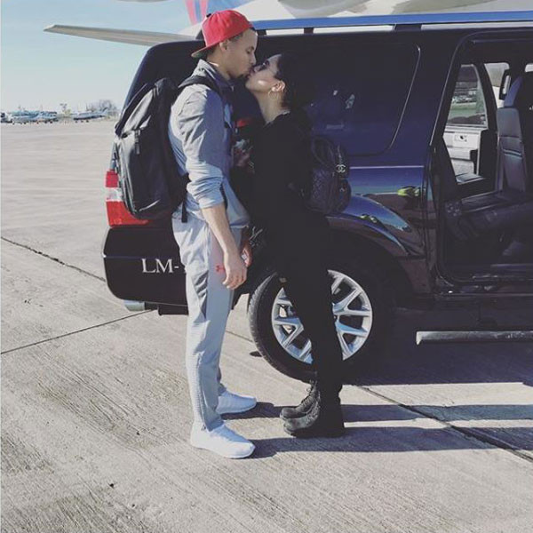 Goodbye Kiss from Steph Curry & Ayesha Curry's Romance in Pictures | E ...