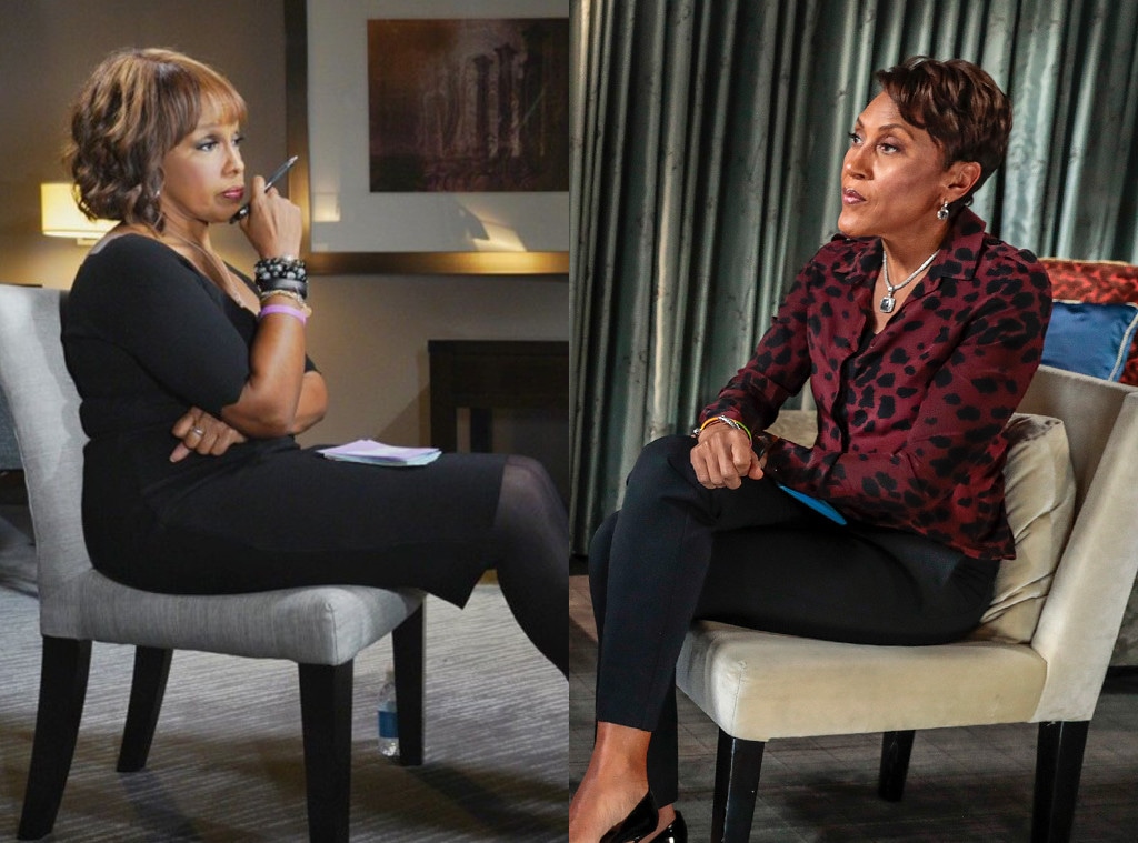 Gayle King, Robin Roberts, Interview