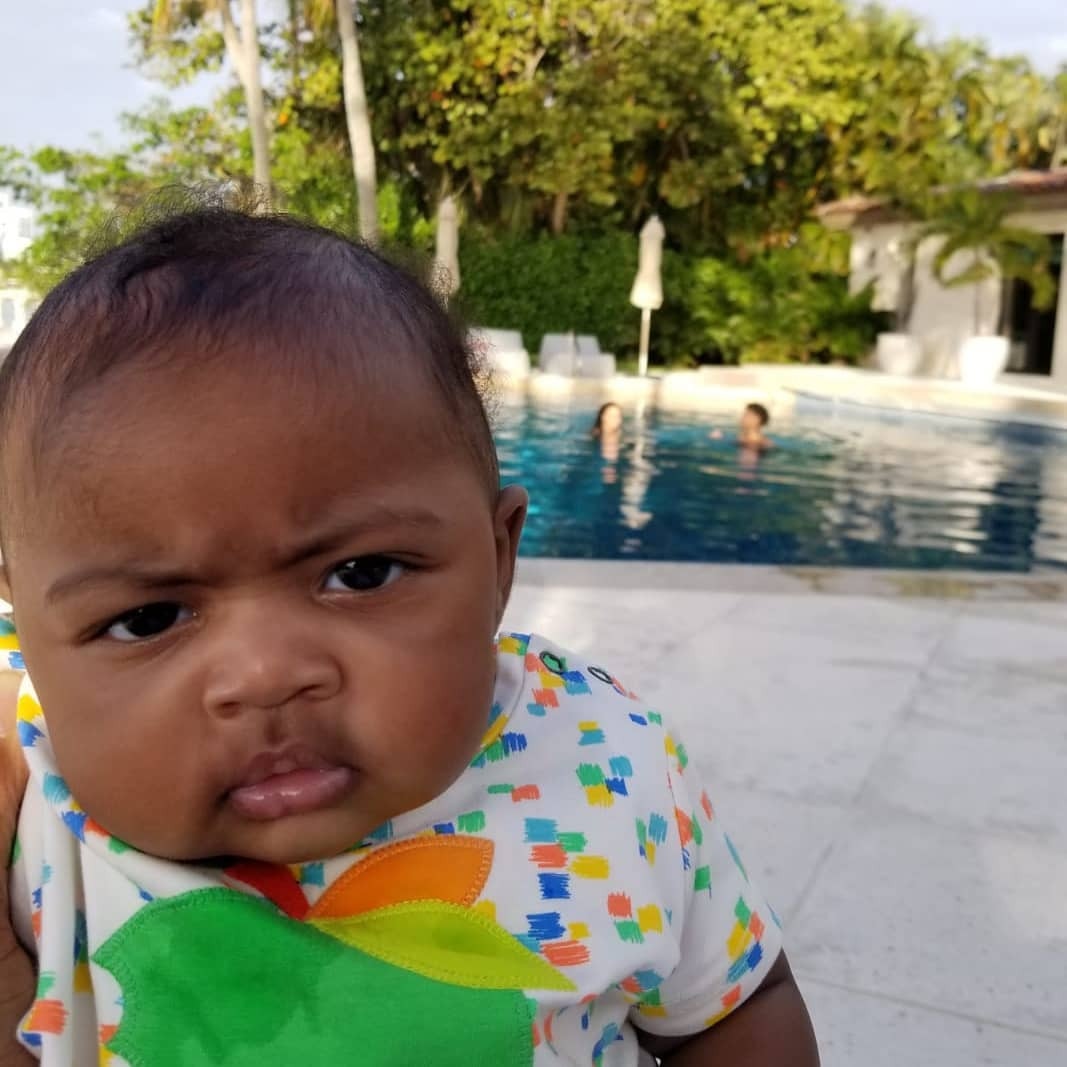 Gabrielle Union Shares Cute Photo Of Baby Kaavia On 4 Month Birthday E Online Gabrielle Union Shares Cute Photo Of Baby Kaavia On 4 Month Birthday E Online