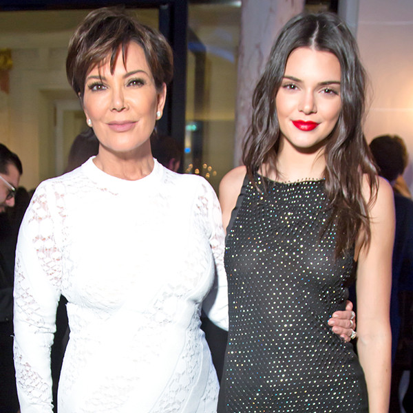 Kendall Jenner Reacts After Mom Kris Shares 