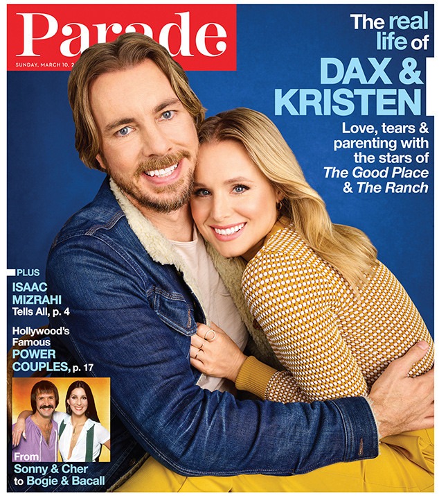 Kristen Bell, Dax Shepard, Parade, March 10, 2019 Cover