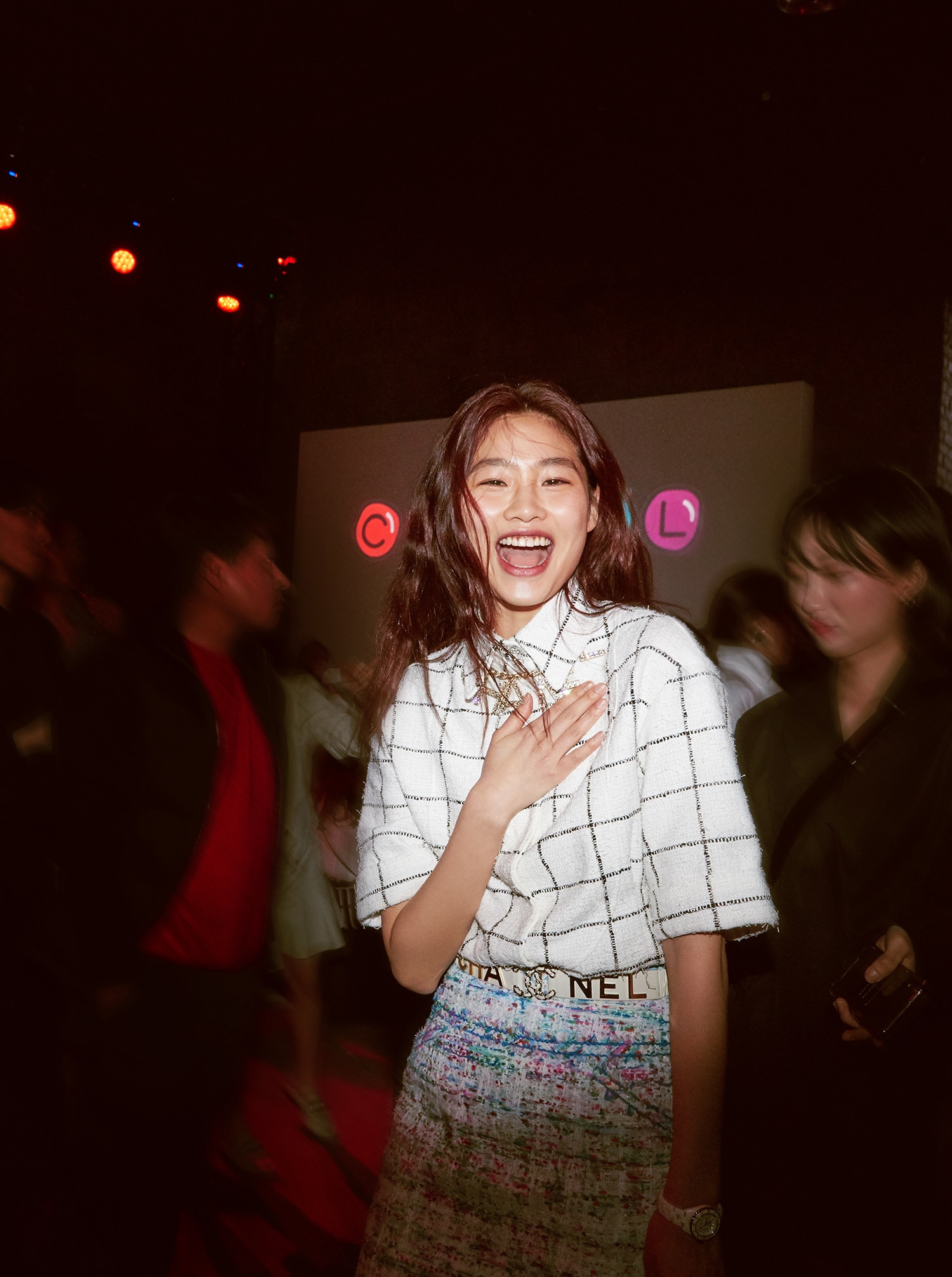 HoYeon Jung from All the Korean Celebs at the Chanel Pharrell Party in ...