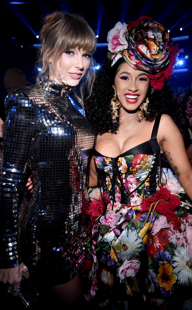 Cardi B, Taylor Swift, 2018 American Music Awards, AMA